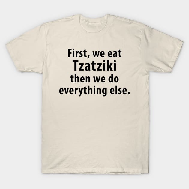 Tzatziki T-Shirt by greekcorner